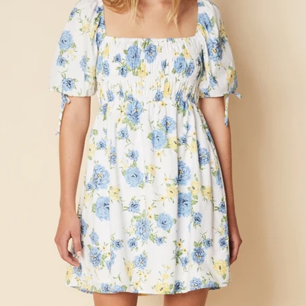 FAITHFULL THE BRAND USA SIZE 10 FLORAL SUNDRESS